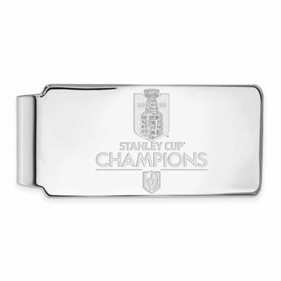 2023 Stanley Cup Champions Vegas Golden Knights Money Clip Sterling Silver SS005VGK23, UPC: