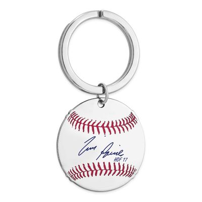 Tim Raines Hall of Fame Signature Epoxy Baseball Keychain Sterling Silver SSHF03TR17, UPC: