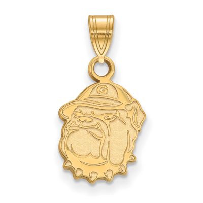 Georgetown University Small Pendant Gold-plated Sterling Silver GP005GC, UPC: 886774900551