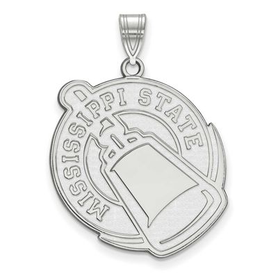 Mississippi State University Extra Large Pendant 10k White Gold 1W047MSS, UPC: 886774789316