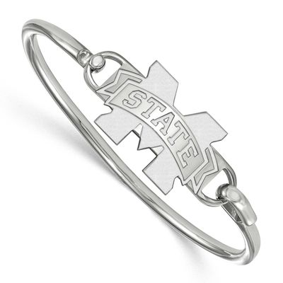 Mississippi State University Bangle Sterling Silver Rhodium-plated SS021MSS-7, UPC: 886774691435