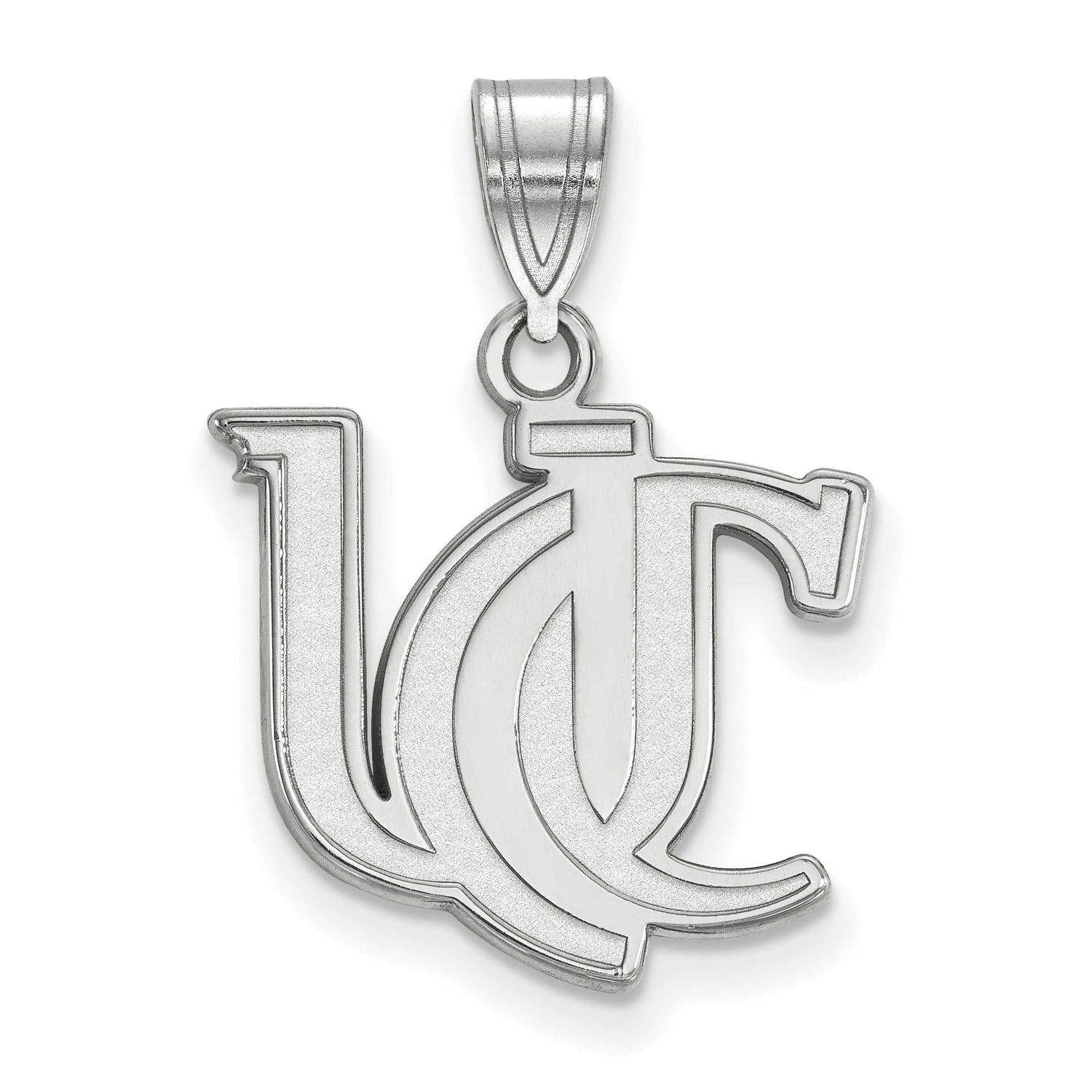 University of Cincinnati U-C Medium Pendant Sterling Silver Rhodium-plated SS026UC, UPC: 8867747050…