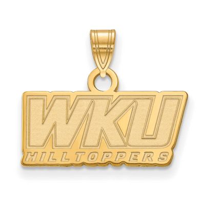 Western Kentucky University W-K-U Hilltoppers Small Pendant 14k Gold 4Y021WKU, UPC: 886774876177