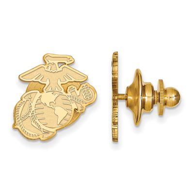 U.S. Marine Corps Lapel Pin 14k Gold 4Y008USMC, UPC: 191101485312