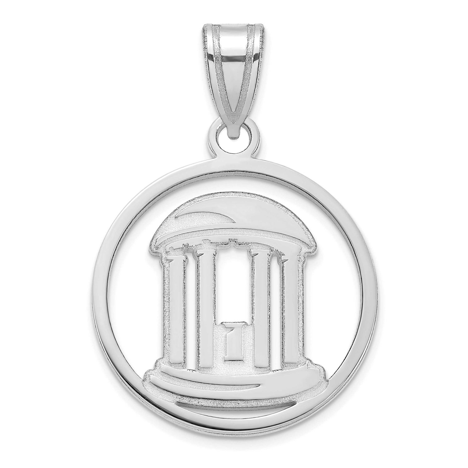 University of North Carolina Old Well Pendant Sterling Silver UNC011-SS, UPC: 191101773273