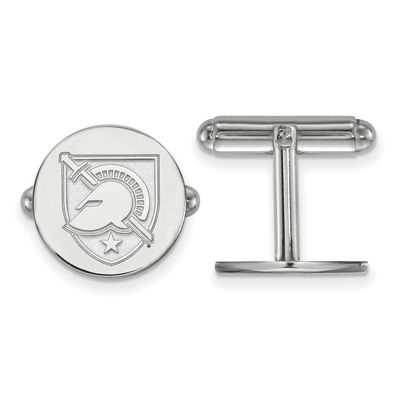 U.S. Military Academy Letter A Cufflinks Sterling Silver Rhodium-plated SS010USMA, UPC: 886774701981