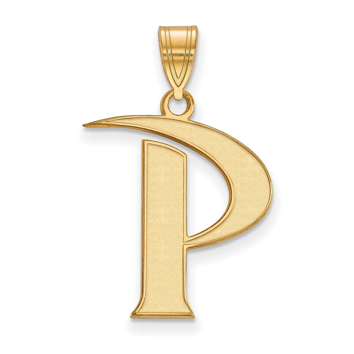 Pepperdine University Letter P Large Pendant 10k Gold 1Y002PEU, UPC: 886774797649