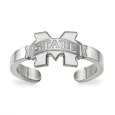 Mississippi State University Toe Ring Sterling Silver Rhodium-plated SS029MSS, UPC: 886774690865