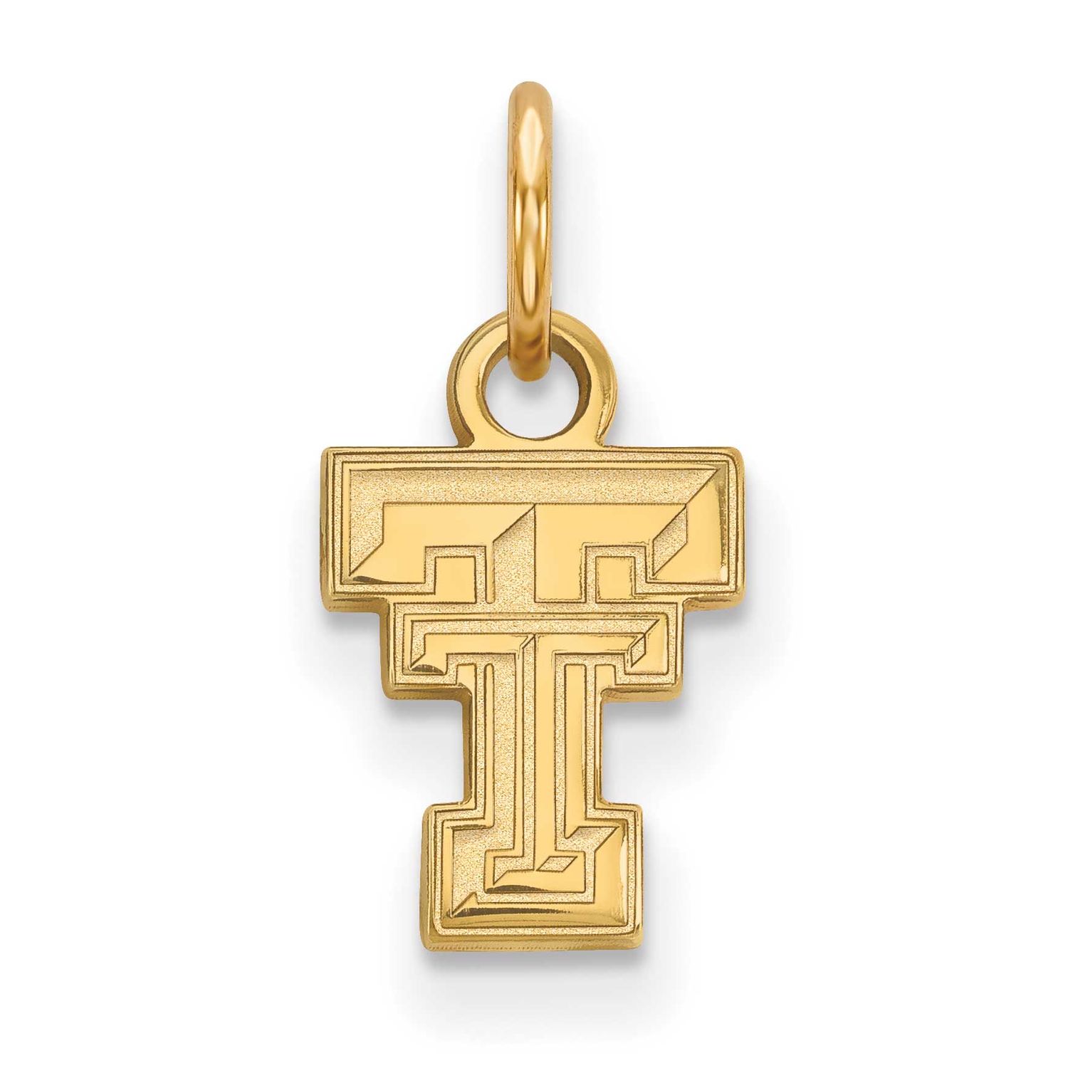 Texas Tech University T-T Extra Small Pendant 14k Gold 4Y001TXT, UPC: 886774856964