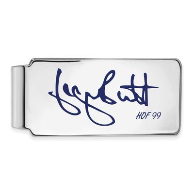 George Brett Hall of Fame Signature Epoxy Money Clip Sterling Silver SSHF04GB99, UPC: