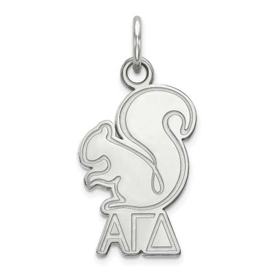 Alpha Gamma Delta Extra Small Pendant Sterling Silver Rhodium-plated SS034AGD, UPC: 886774606804