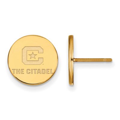 The Citadel Small Post Earrings 10k Gold 1Y008TCI, UPC: 886774805825