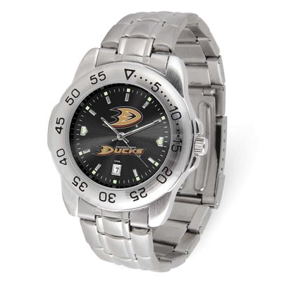 NHL Anaheim Ducks Sport Steel Watch with Date Gametime XWM3547, UPC: 82652868764
