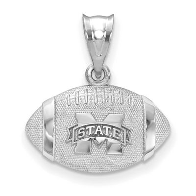 Mississippi State University Football Pendant Sterling Silver SS506MSS, UPC: 634401004789