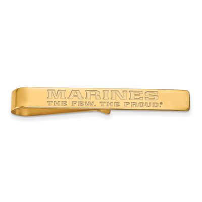 U.S. Marine Corps Tie Bar 14k Gold 4Y017USMC, UPC: 191101779633