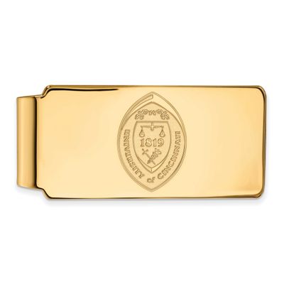 University of Cincinnati Crest Money Clip 10k Gold 1Y044UC, UPC: 886774817576