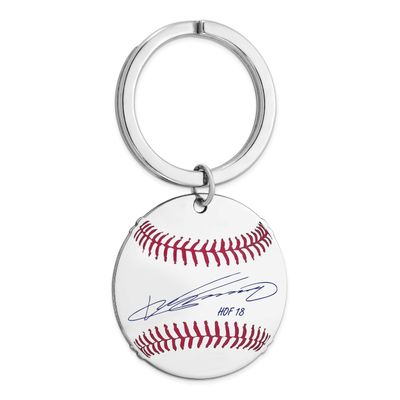 Vladimir Guerrero Hall of Fame Signature Epoxy Baseball Keychain Sterling Silver SSHF03VG18, UPC: