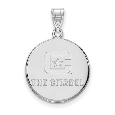 The Citadel Large Pendant Sterling Silver Rhodium-plated SS004TCI, UPC: 886774701554