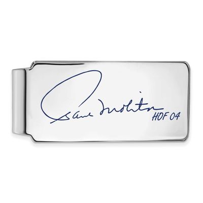 Paul Molitor Hall of Fame Signature Epoxy Money Clip Sterling Silver SSHF04PM04, UPC: