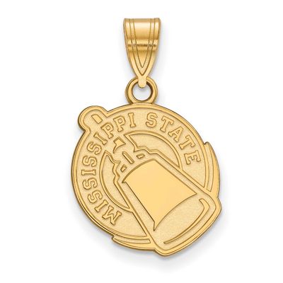 Mississippi State University Medium Pendant 10k Gold 1Y045MSS, UPC: 886774817866