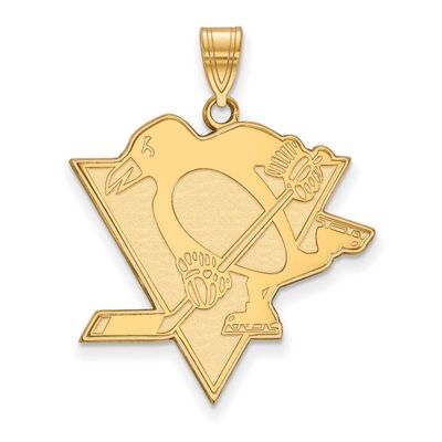 Pittsburgh Penguins Extra Large Pendant 14k Gold 4Y005PEN, UPC: 191101127519