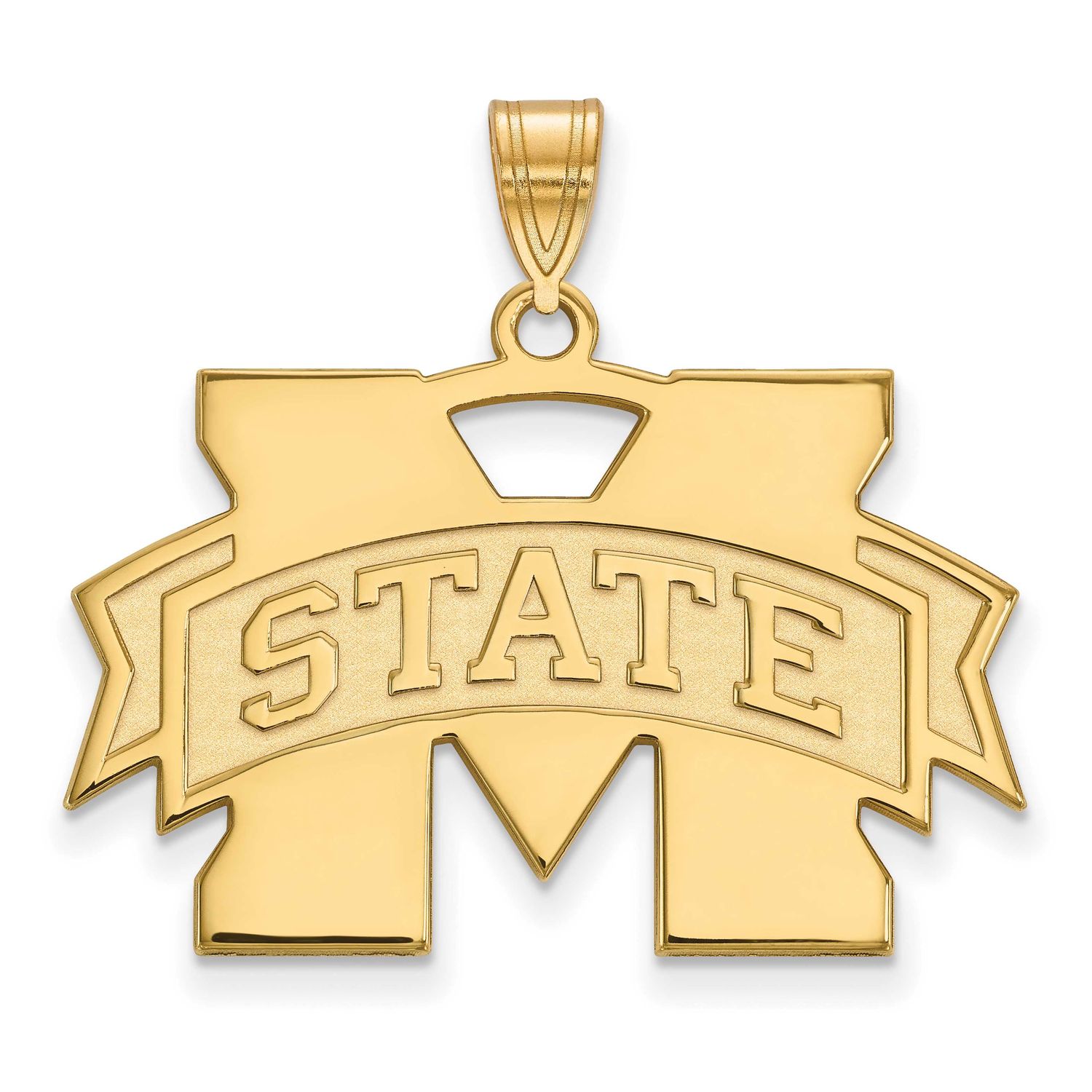Mississippi State University Large Pendant 14k Gold 4Y004MSS, UPC: 886774862583