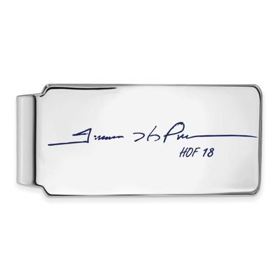 Trevor Hoffman Hall of Fame Signature Epoxy Money Clip Sterling Silver SSHF04TH18, UPC: