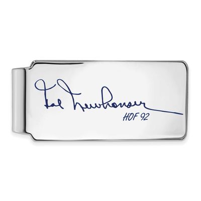 Hal Newhouser Hall of Fame Signature Epoxy Money Clip Sterling Silver SSHF04HN92, UPC: