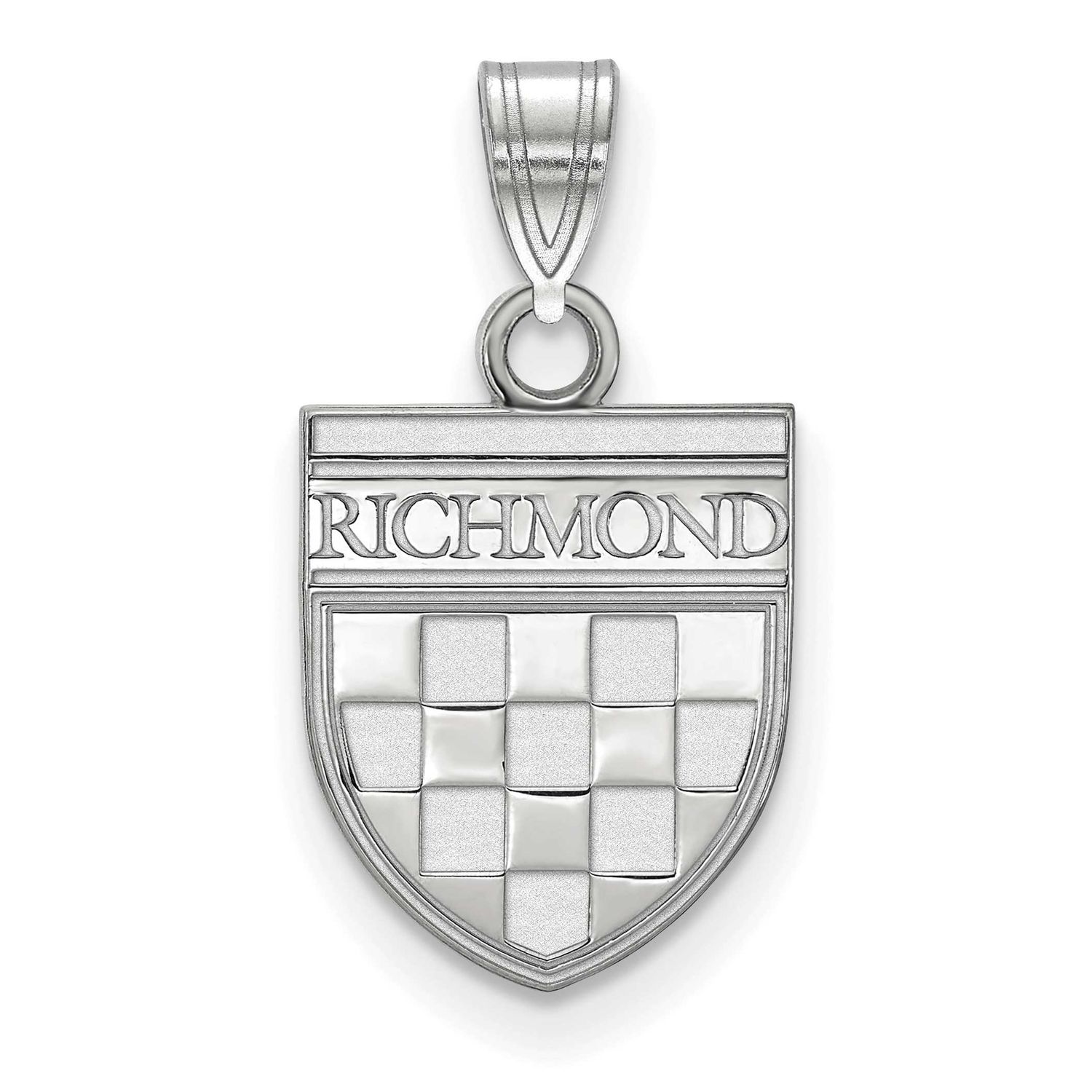 University of Richmond Small Shield Pendant Sterling Silver SS019URV, UPC: 191101775284