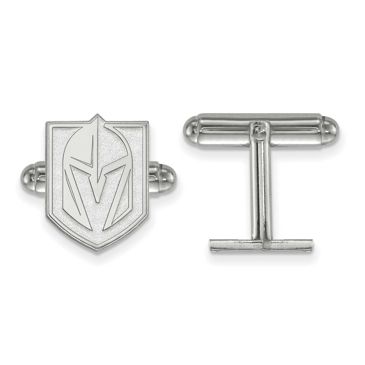 Vegas Golden Knights Cufflink Sterling Silver SS022VGK, UPC: 191101485343