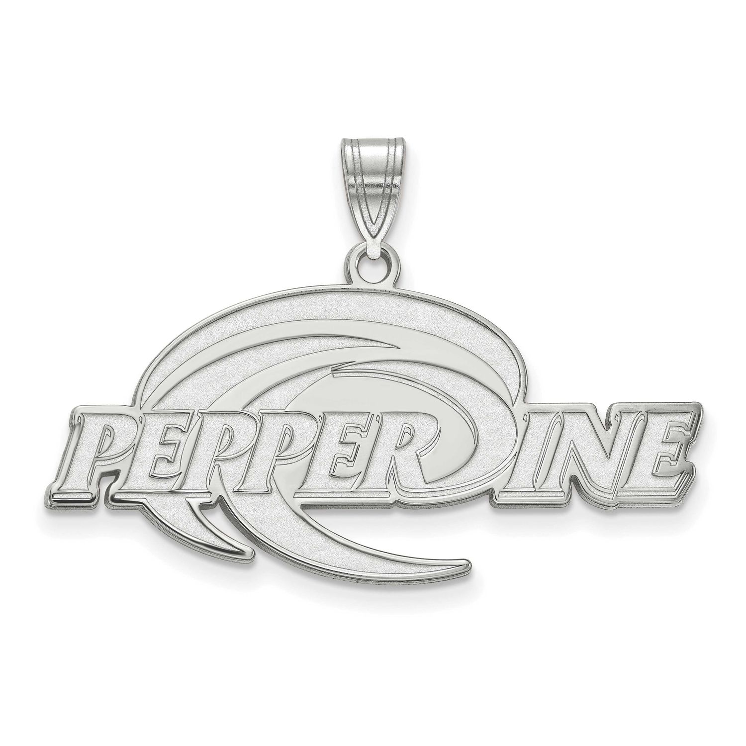 Pepperdine University Extra Large Pendant 10k White Gold 1W006PEU, UPC: 886774774732