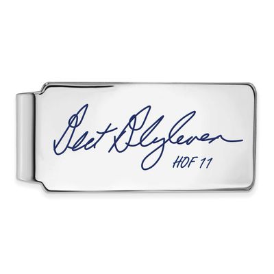 Bert Blyleven Hall of Fame Signature Epoxy Money Clip Sterling Silver SSHF04BB11, UPC: