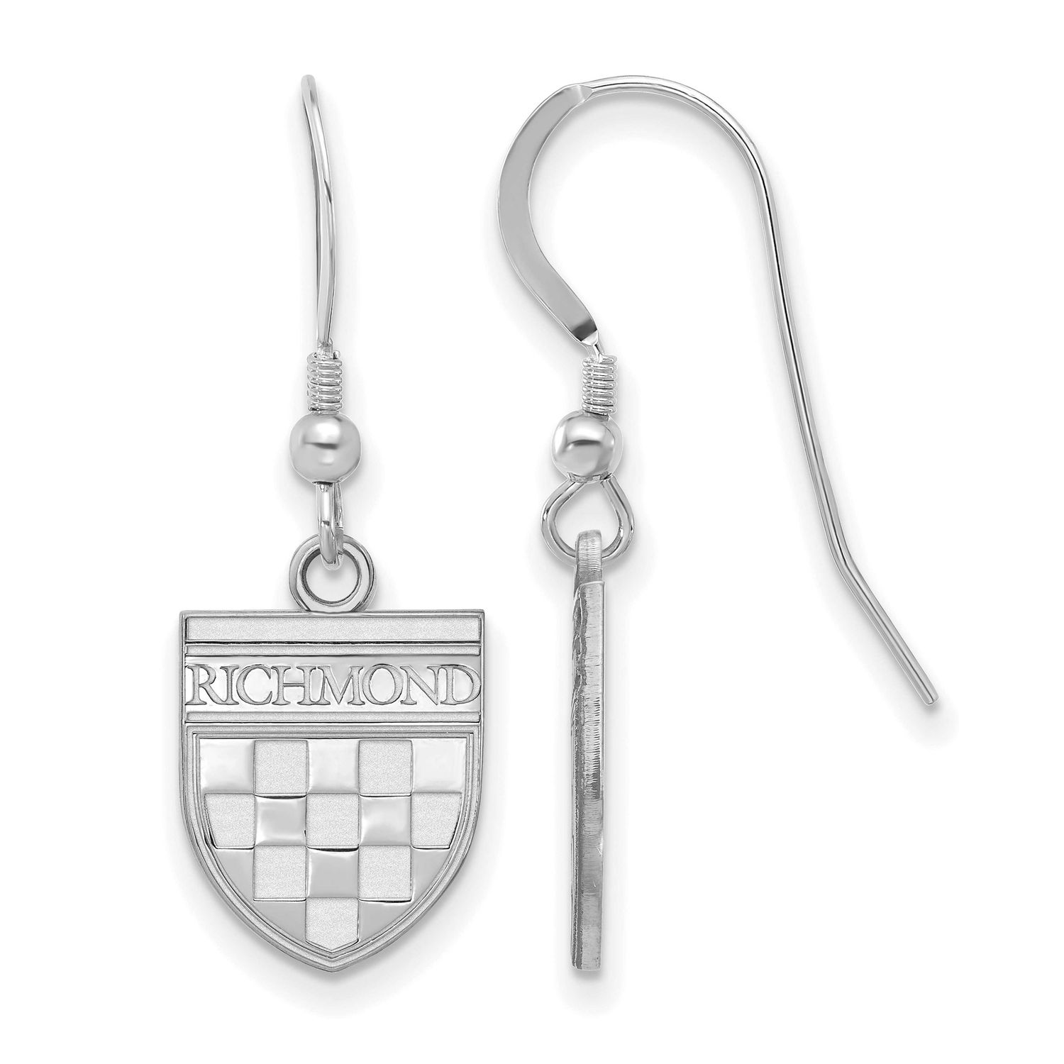 University of Richmond Dangle Earrings Sterling Silver SS022URV, UPC: 191101775147