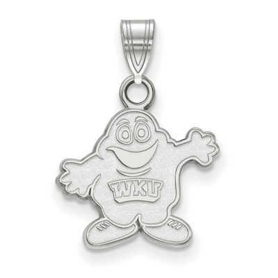 Western Kentucky University Big Red Small Pendant 10k White Gold 1W019WKU, UPC: 886774782393