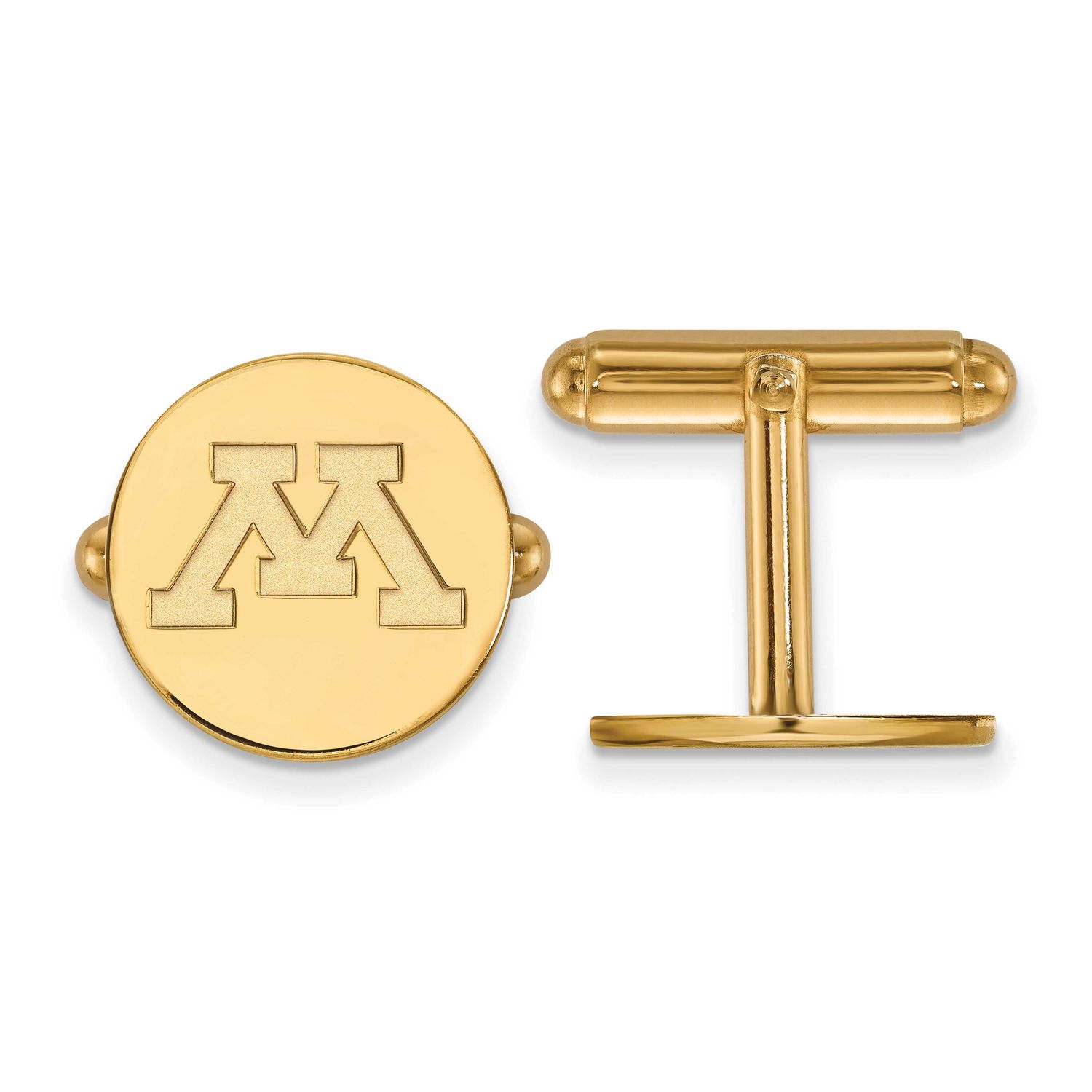 University of Minnesota Letter M Cufflinks 14k Gold 4Y010UMN, UPC: 886774870601