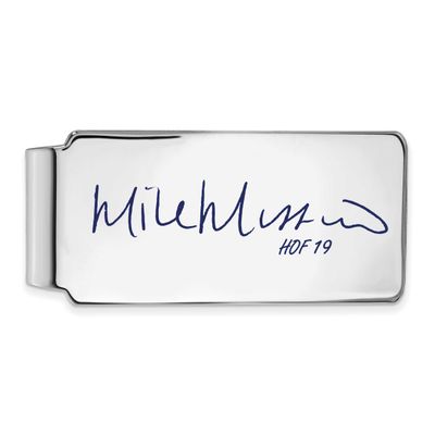 Mike Mussina Hall of Fame Signature Epoxy Money Clip Sterling Silver SSHF04MM19, UPC: