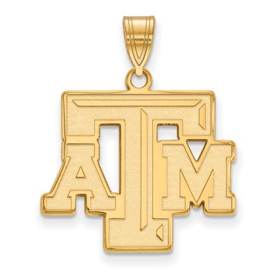 Texas A And M University T-A-M Large Pendant 10k Gold 1Y004TAM, UPC: 886774801582