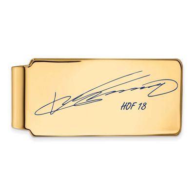 Vladimir Guerrero Hall of Fame Signature Epoxy Money Clip Gold-plated Sterling Silver GPHF04VG18, U…