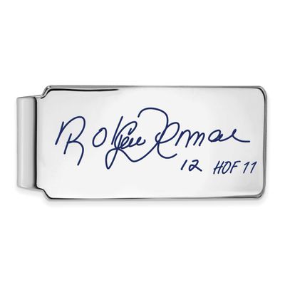 Roberto Alomar Hall of Fame Signature Epoxy Money Clip Sterling Silver SSHF04RA11, UPC: