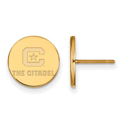 The Citadel Small Post Earrings 14k Gold 4Y008TCI, UPC: 886774867649