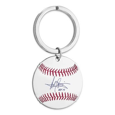 Harold Baines Hall of Fame Signature Epoxy Baseball Keychain Sterling Silver SSHF03HB19, UPC: