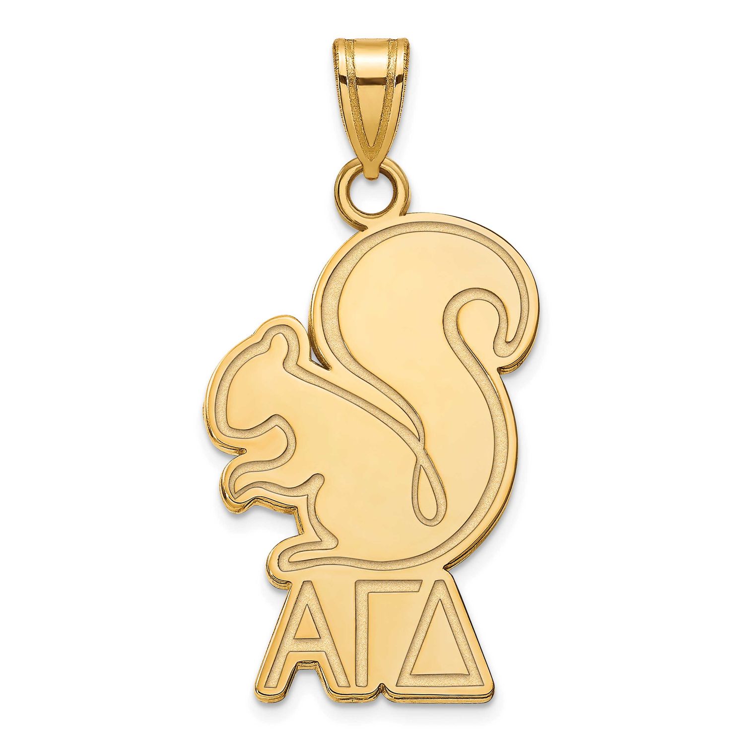 Alpha Gamma Delta Small Pendant Gold-plated Sterling Silver GP035AGD, UPC: 886774937151