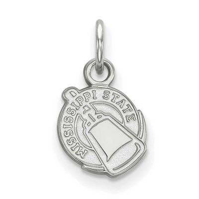 Mississippi State University Extra Small Pendant Sterling Silver Rhodium-plated SS043MSS, UPC: 8867…