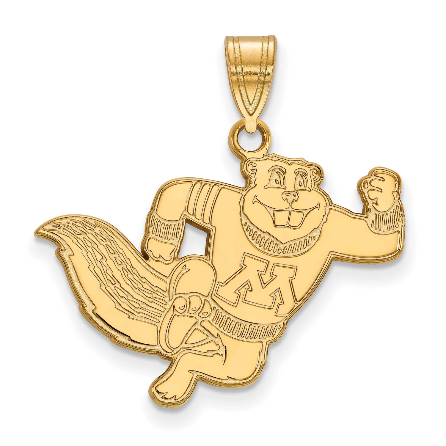 University of Minnesota Gopher Large Pendant 10k Gold 1Y026UMN, UPC: 886774813837