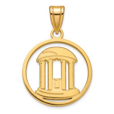 University of North Carolina Old Well Pendant 10k Gold UNC011-1Y, UPC: 191101773280