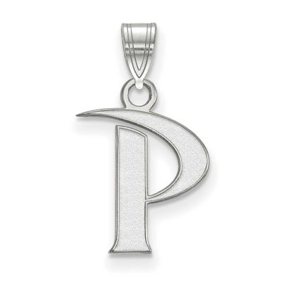 Pepperdine University Letter P Small Pendant 14k White Gold 4W001PEU, UPC: 886774824574
