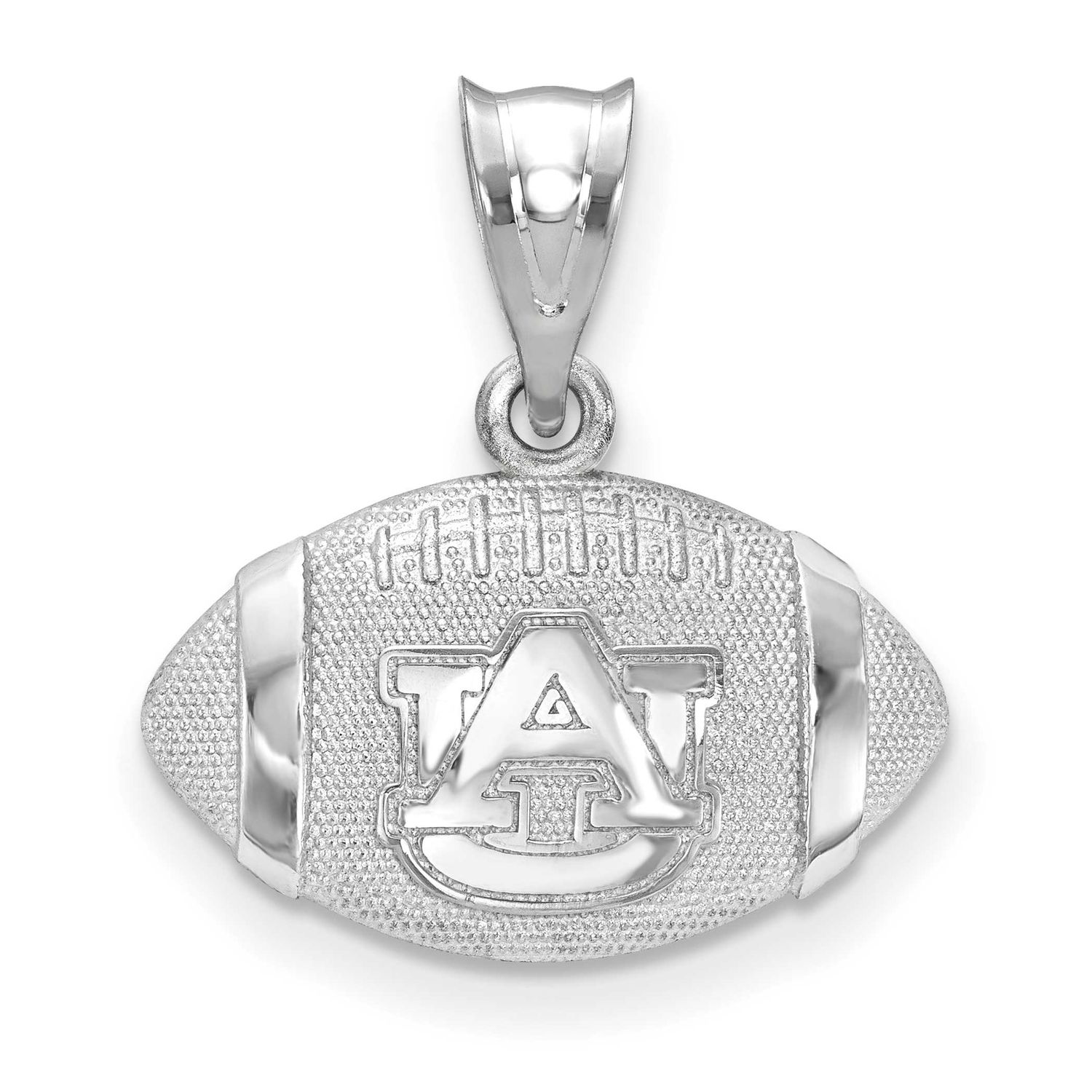 Benedictine College Domed Football Pendant Sterling Silver SS506BNC, UPC: