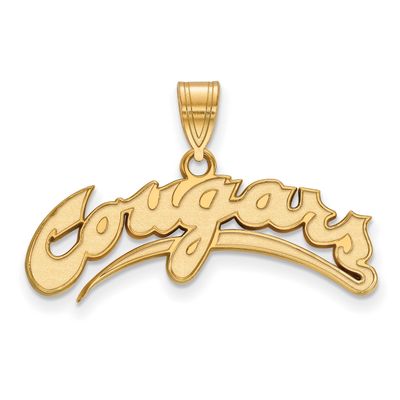 Washington State University Cougars Script Large Pendant 14k Gold 4Y033WAS, UPC: 886774879574