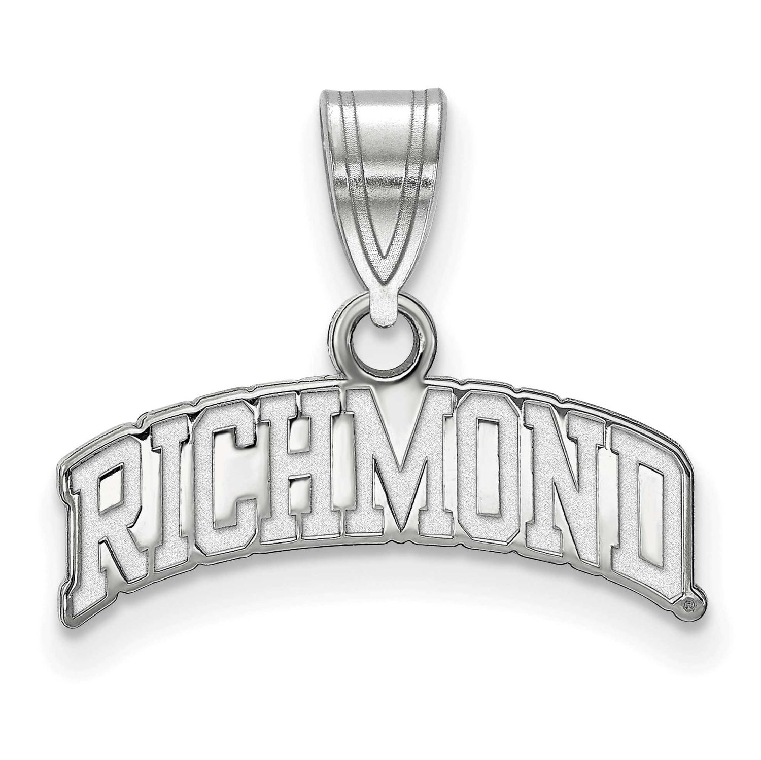 University of Richmond Medium Script Pendant Sterling Silver SS029URV, UPC: 191101774935