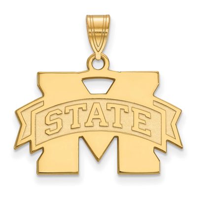 Mississippi State University Medium Pendant 14k Gold 4Y003MSS, UPC: 886774860879